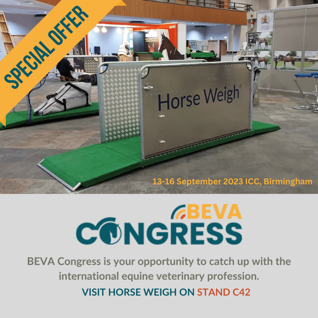 BEVA Congress Horse Weigh special offer 2023